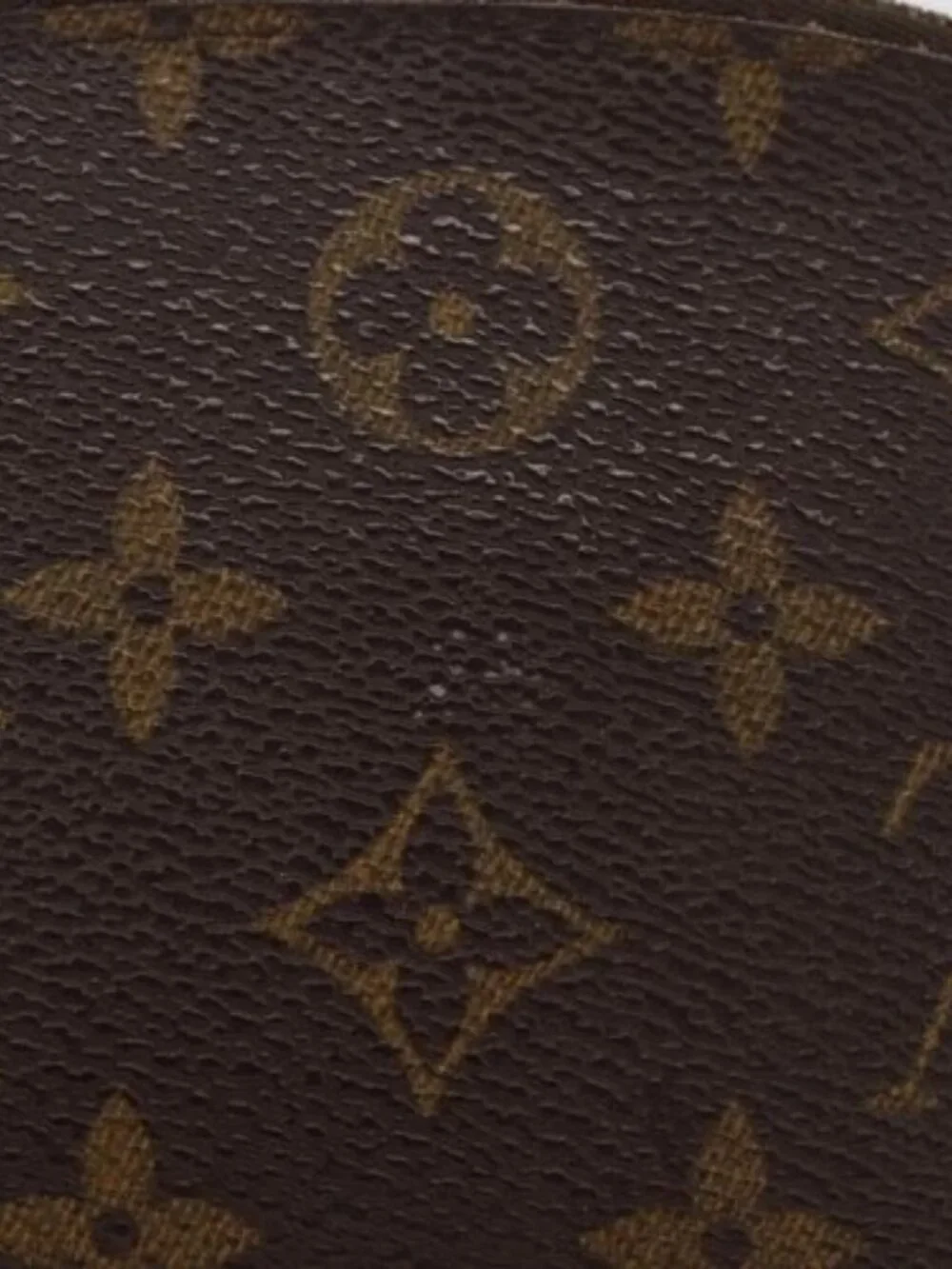 LOUIS VUITTON Monogram Pochette Cosmetic PM Pouch M43998 LV Auth BA13135